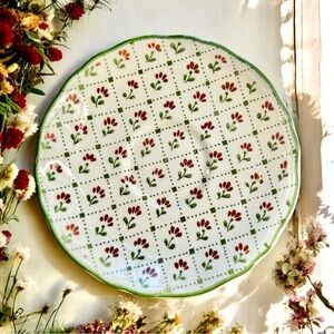 Royal Staffordshire England Country French Saucer Plate J & G Meakin New No Tag